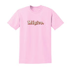 MÁGICO - Logo Tee (Pink/Red/White)