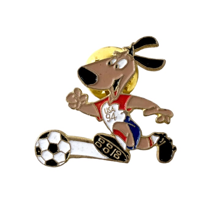 Vintage 1994 Striker Fifa world cup Usa Pin2