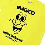 MÁGICO - "Smiles Delivered" T-shirt (Yellow)
