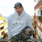 MÁGICO - "Brick by Brick" hoodie (gray)
