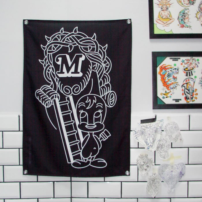 MÁGICO X Cooly Tattoo - "Tweety" Flag