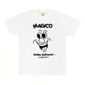MÁGICO - "Smiles Delivered" T-shirt (White)