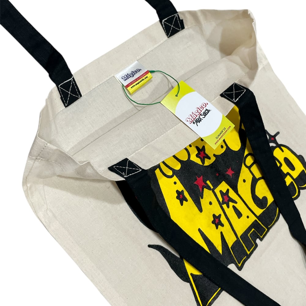 MÁGICO X Max Solca - "The Cat" totebag