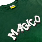 MÁGICO - "Brick by Brick" T-shirt (Bottle green)