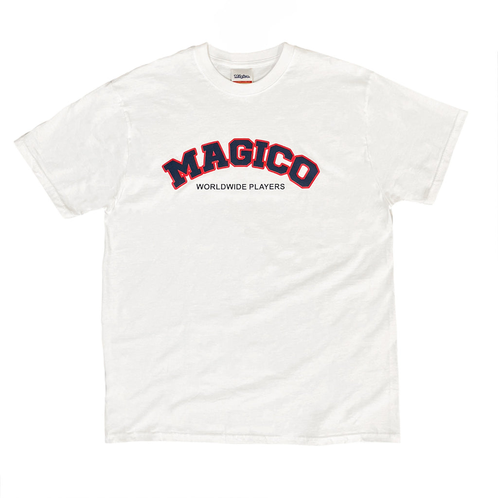 MÁGICO - "Worldwide Players" Tee (White)
