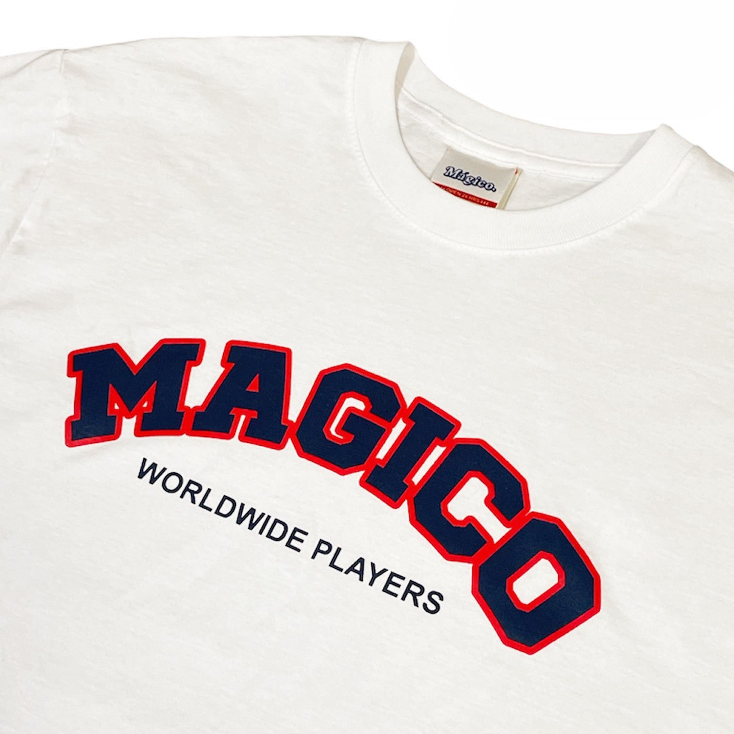 MÁGICO - "Worldwide Players" Tee (White)