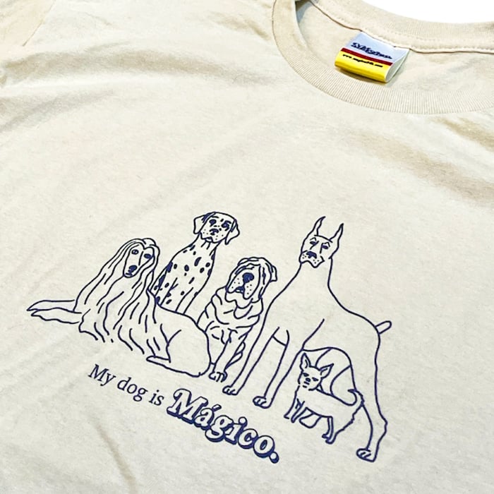 MÁGICO - "My dog is Mágico" tee (Sand)