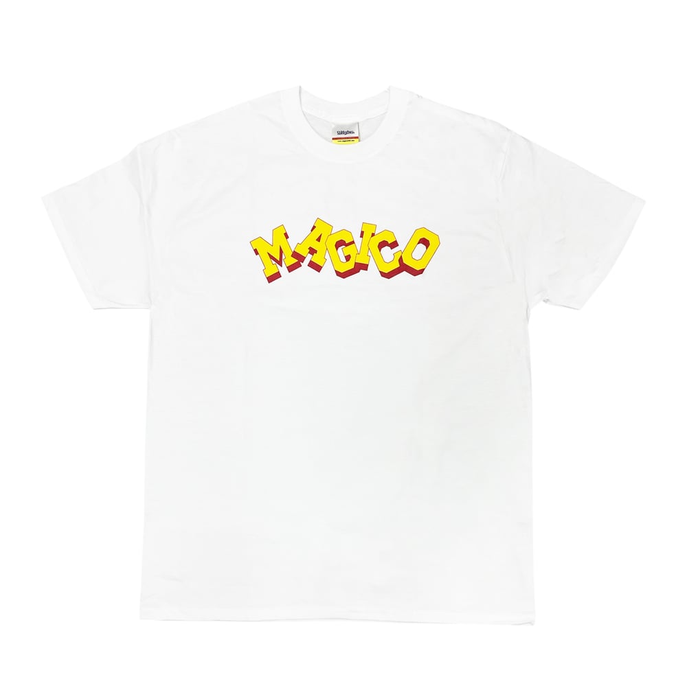 MÁGICO - "Brick by Brick" T-shirt (White)