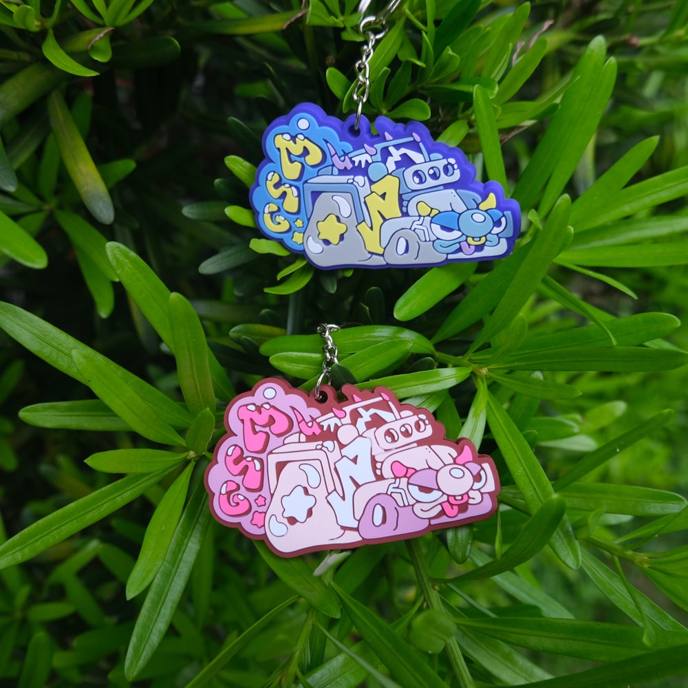 Mess-Age X Dwang - Keychain (Pink)