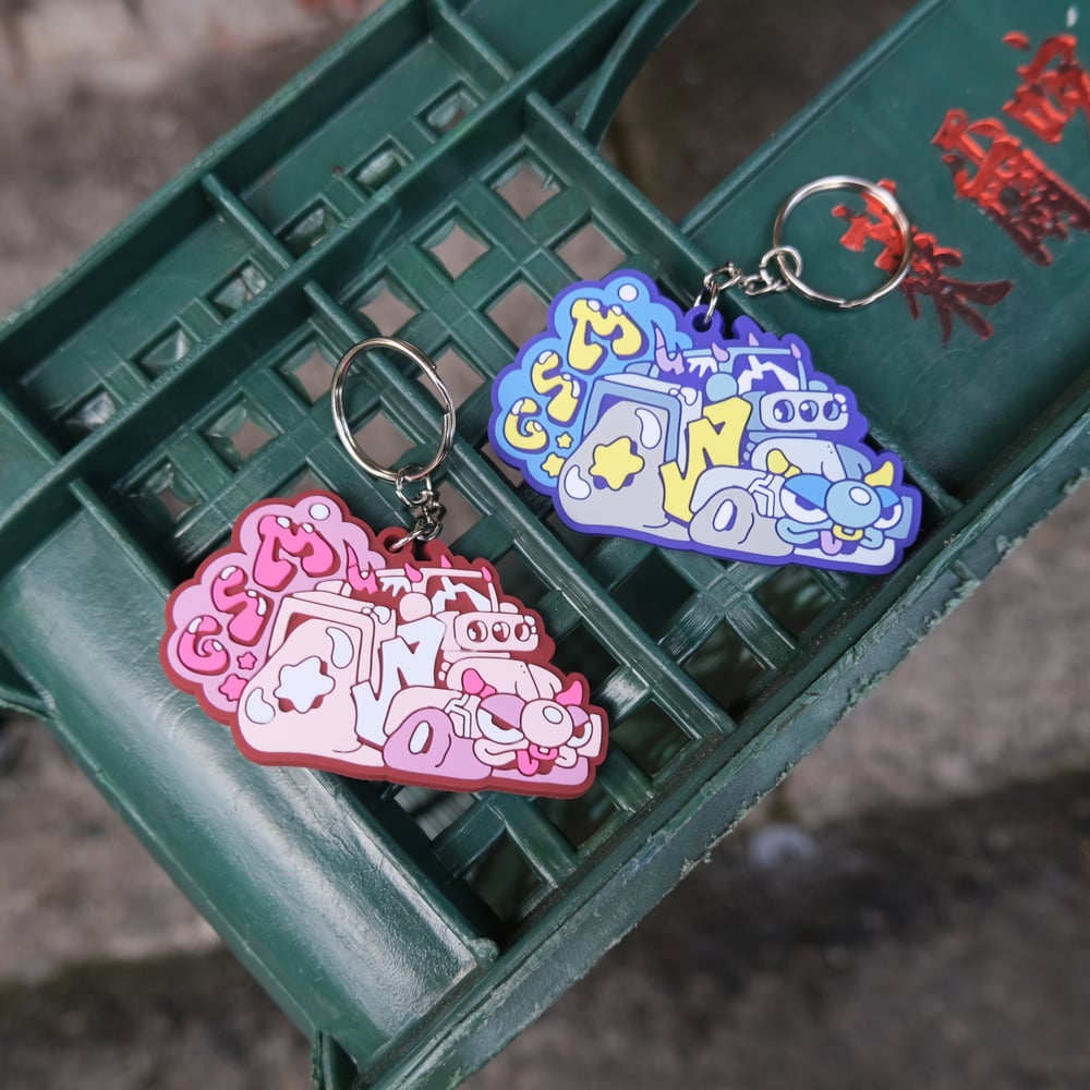 Mess-Age X Dwang - Keychain (Pink)