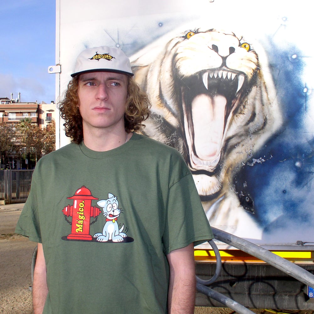 MÁGICO - "Fire Plug" Tee (Military Green)