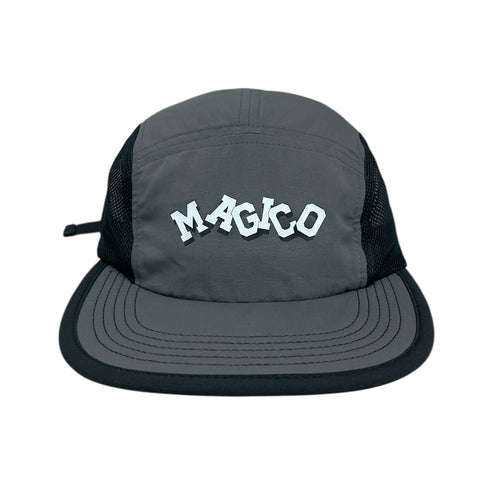 MÁGICO - "Brick by Brick" 5 panel soft cap (Grey)