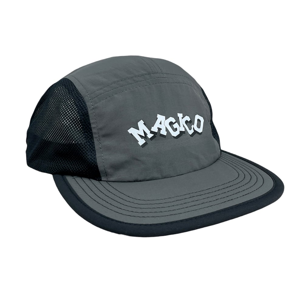 MÁGICO - "Brick by Brick" 5 panel soft cap (Grey)