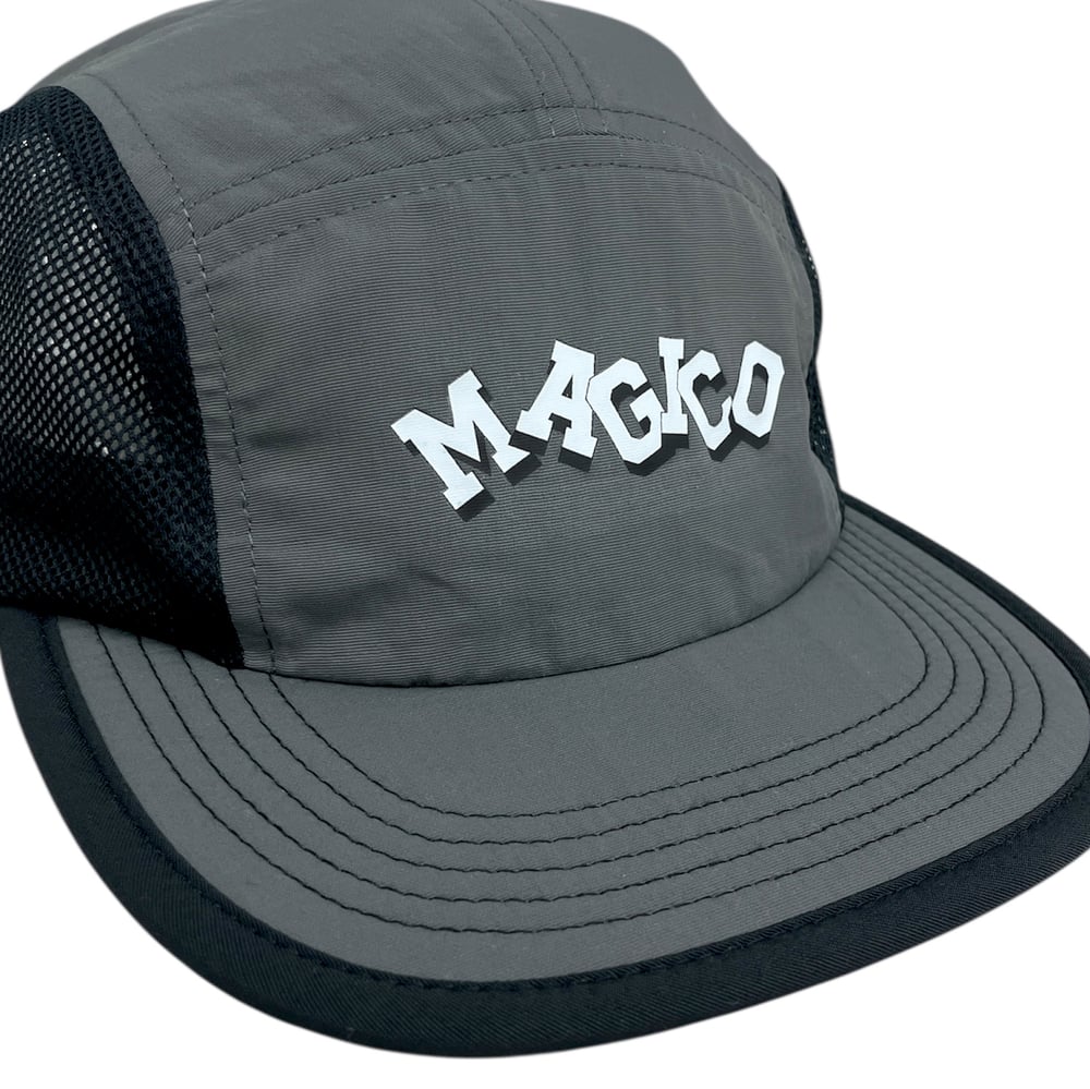 MÁGICO - "Brick by Brick" 5 panel soft cap (Grey)