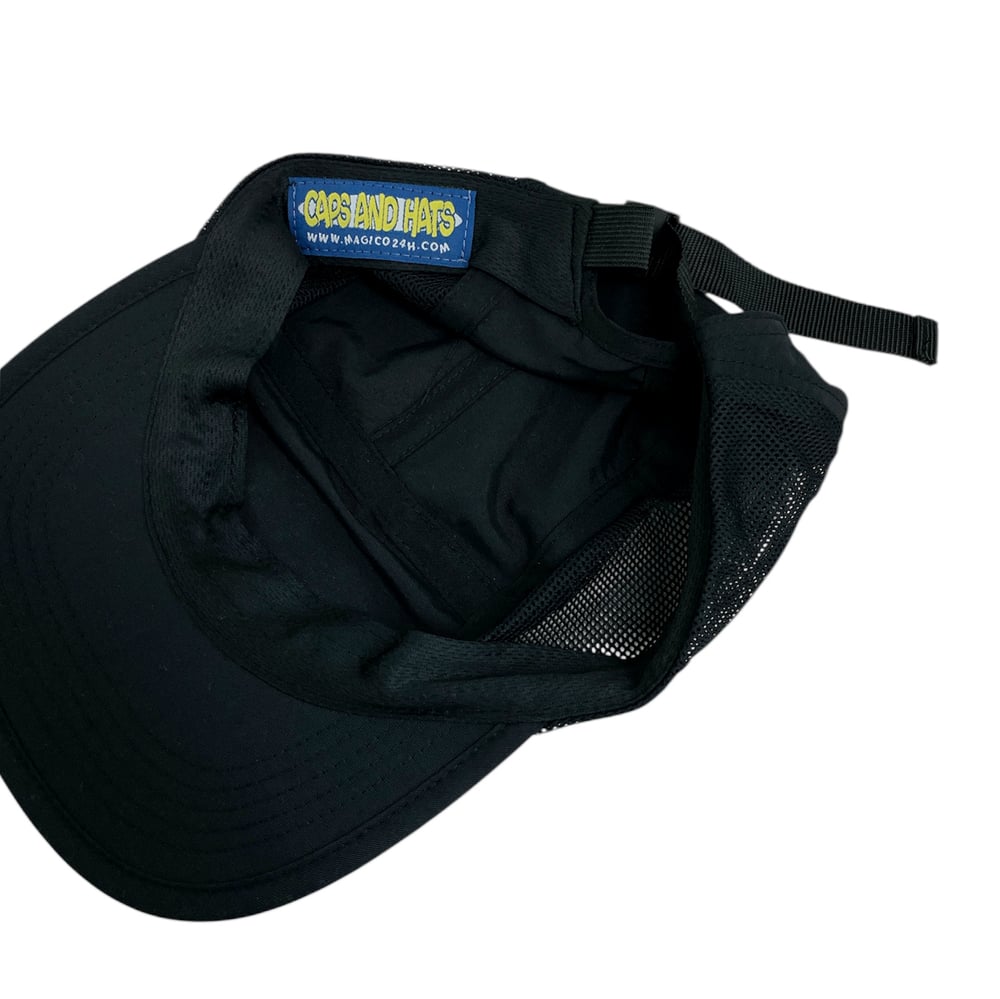 MÁGICO - "Brick by Brick" 5 panel soft cap (Black)