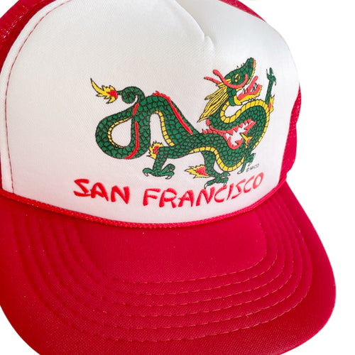 Vintage 80's "Chinatown" San Francisco - Trucker hat