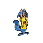 Vintage 80's Fibber fox pin