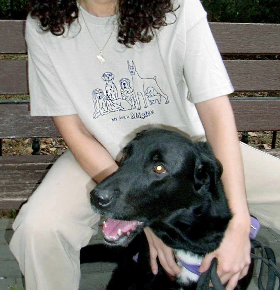 MÁGICO - "My dog is Mágico" tee (Sand)