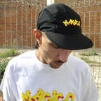 MÁGICO - "Brick by Brick" 5 panel soft cap (Black)