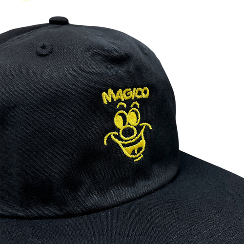 MÁGICO - "Smiles Delivered" Snapback (Black/Yellow)