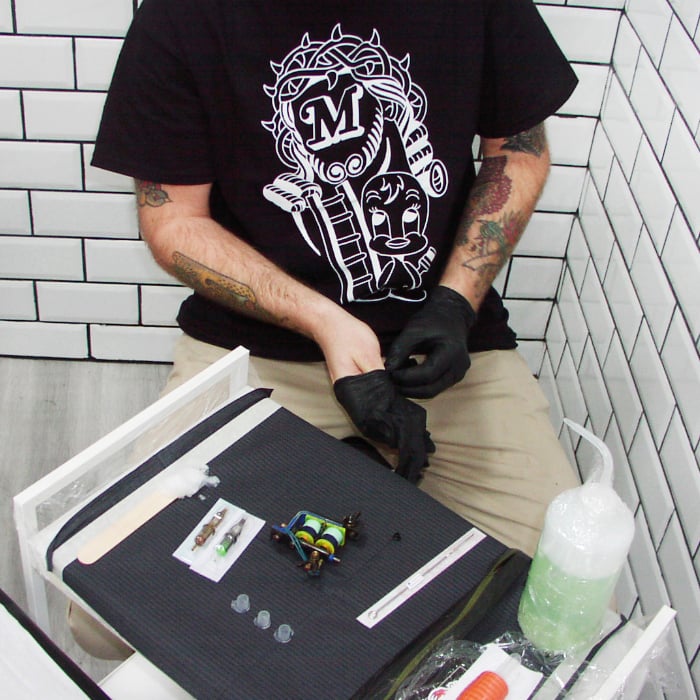 MÁGICO x Cooly Tattoo - "Tweety" t-shirt (Black)