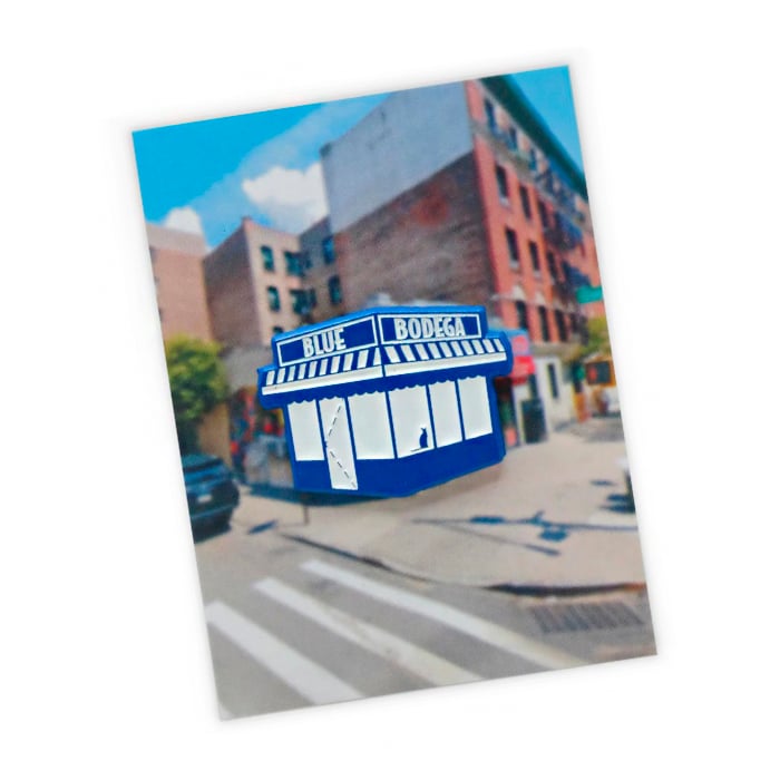 Blue Bodega Nyc  - Pin
