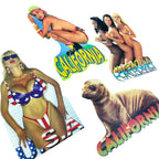 Vintage 80's collectors funny postcards (USA)