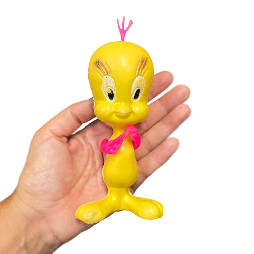 Vintage bootleg Tweety - Blow-molded figure (Mexico)