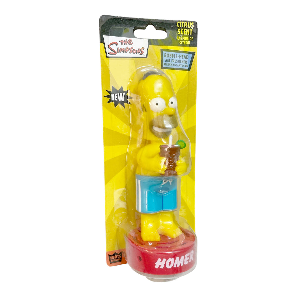 2007 Vintage Homer Simpson -  Bobblehead Air Freshener