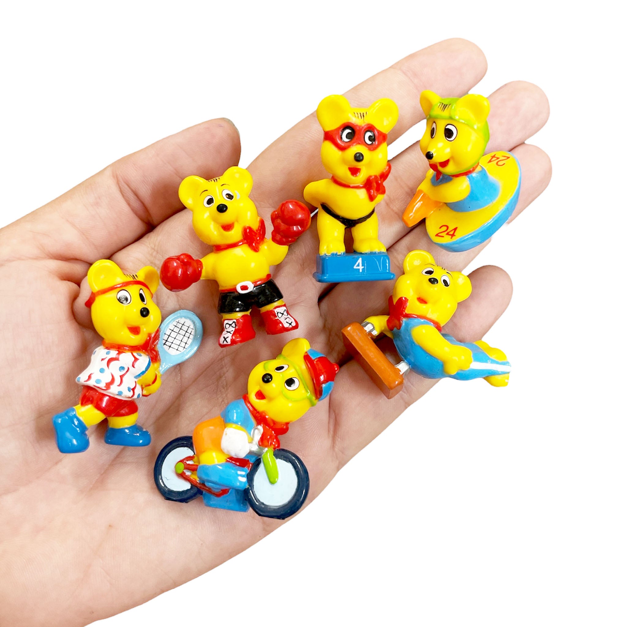 Vintage 1996 Haribo Sportbären - Miniature figures II (6/U)