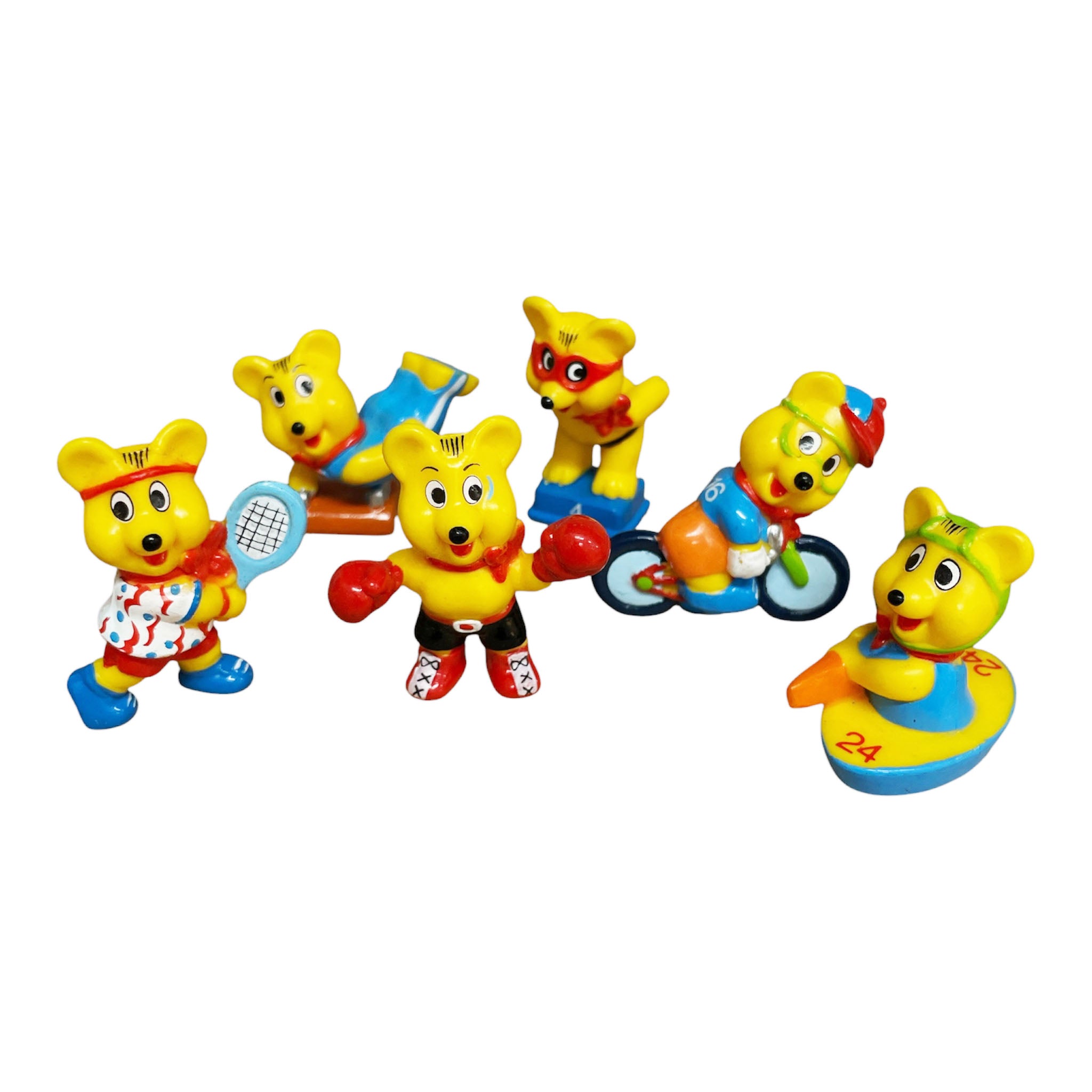 Vintage 1996 Haribo Sportbären - Miniature figures II (6/U)