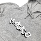 MÁGICO - "Brick by Brick" hoodie (gray)