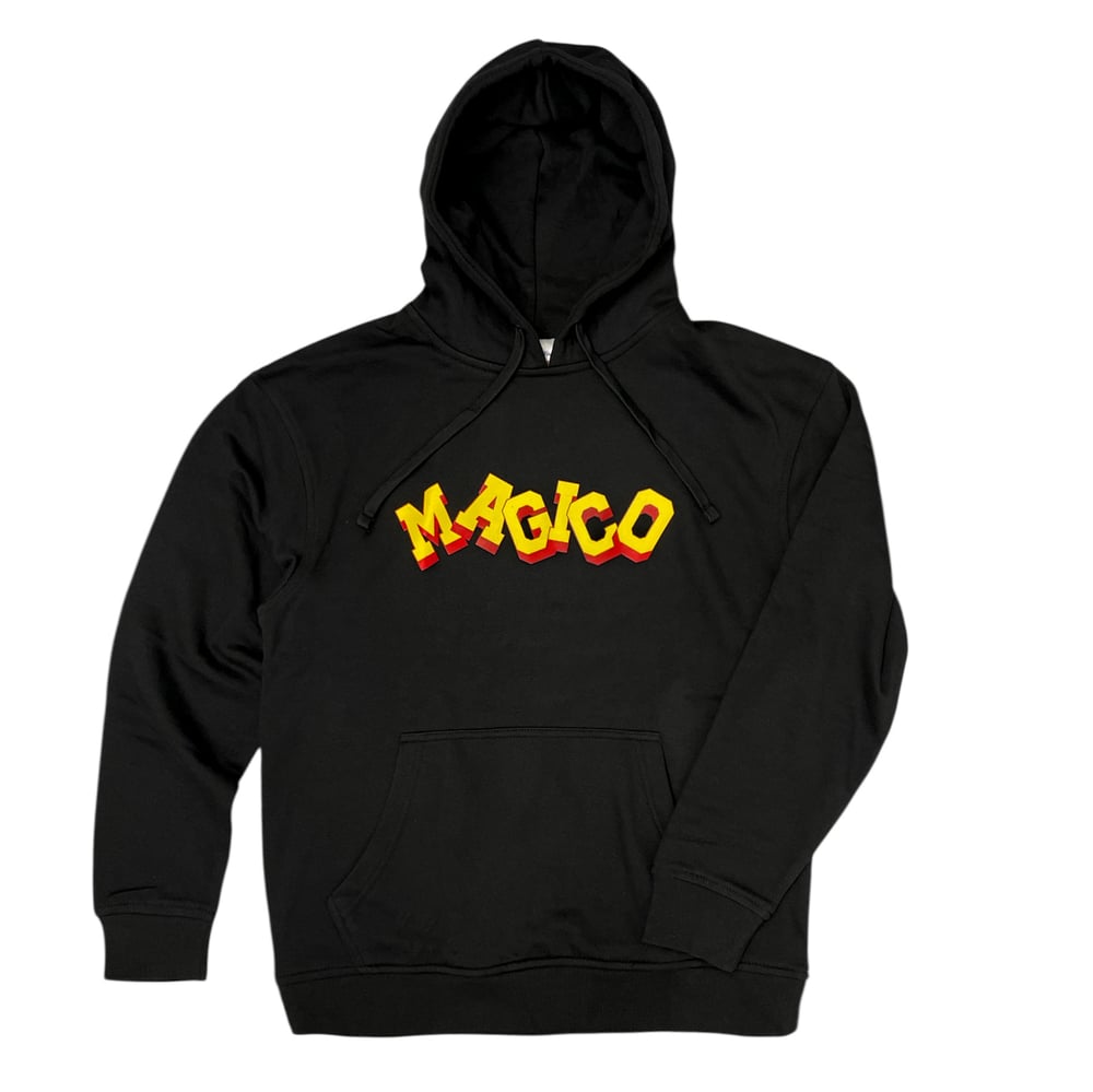 MÁGICO - "Brick by Brick" hoodie (black)