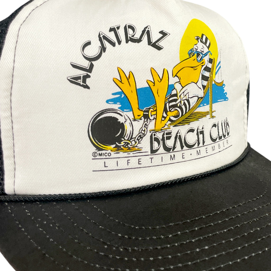 Vintage 80's "Alcatraz" prison USA - Trucker hat