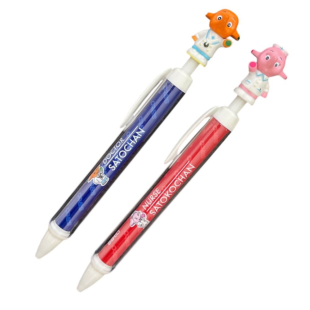 Vintage 2001 Dr. Sato-Chan & Nurse Satoko-Chan (Japan) - Ballpoint pen