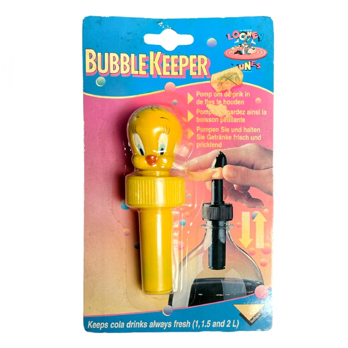 Vintage 1995 Bubble keeper "Tweety & Tasmanian devil"