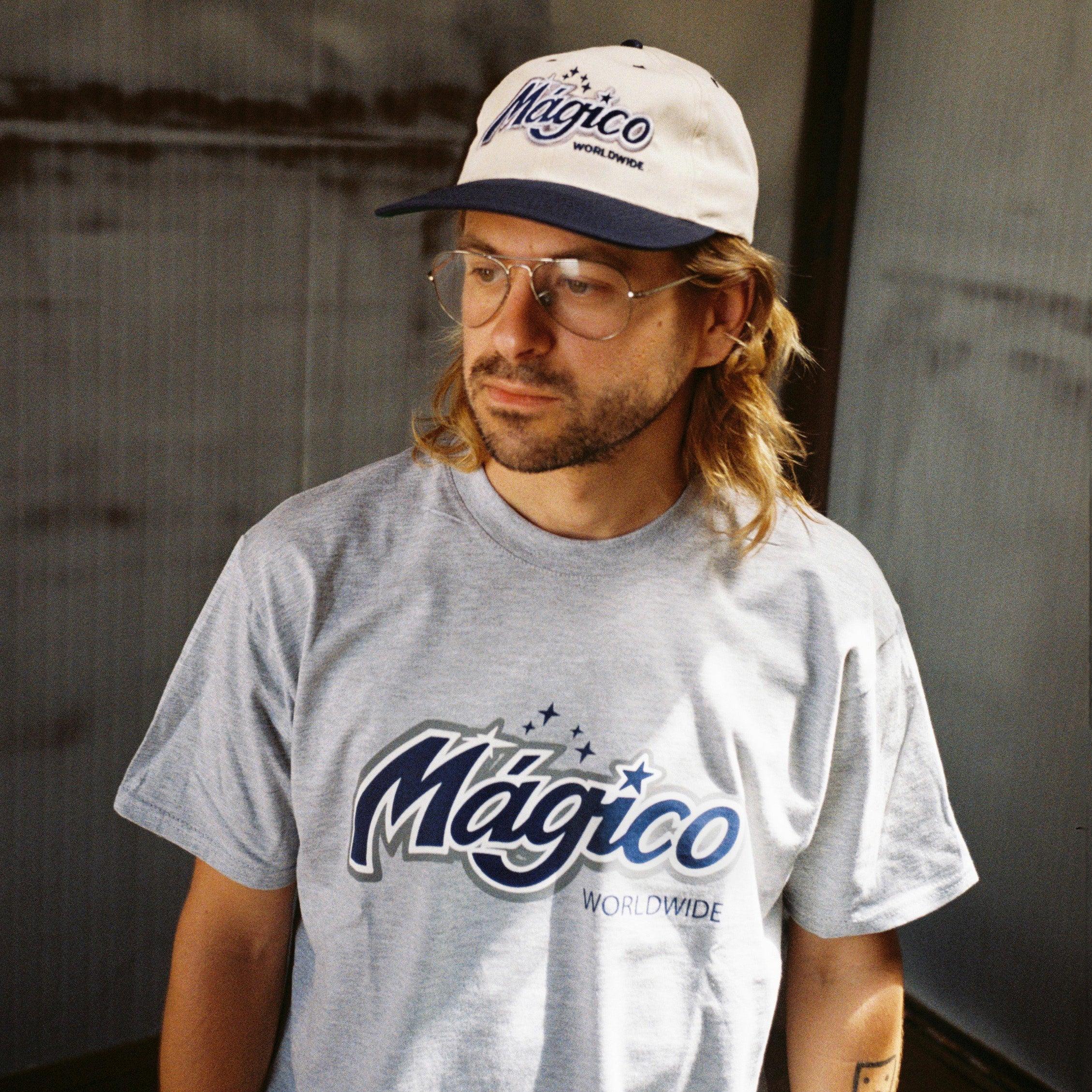 MÁGICO - "Worldwide Players" Tee (Gray)