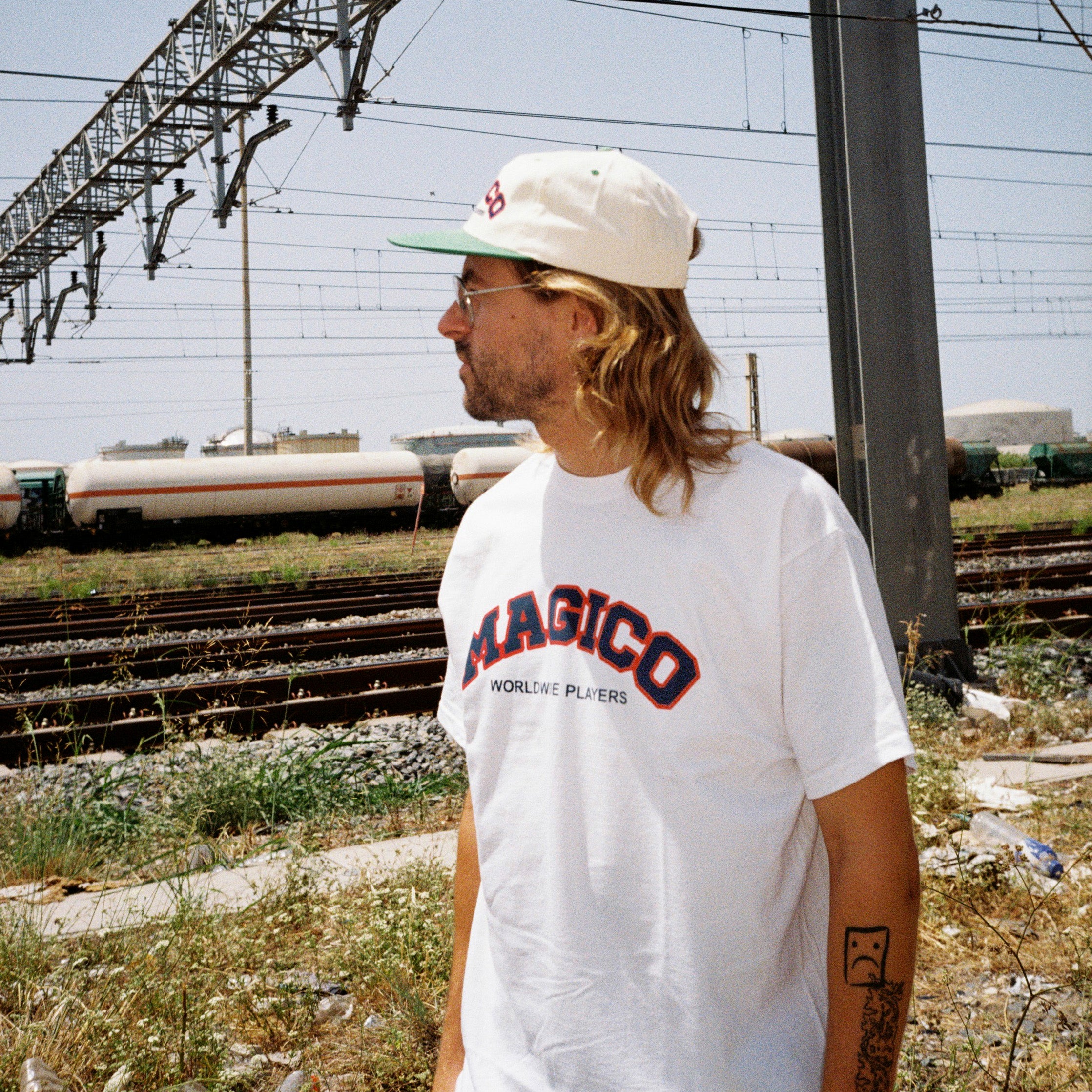 MÁGICO - "Worldwide Players" Tee (White)