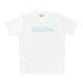 MÁGICO - Logo tee (White/Baby blue)
