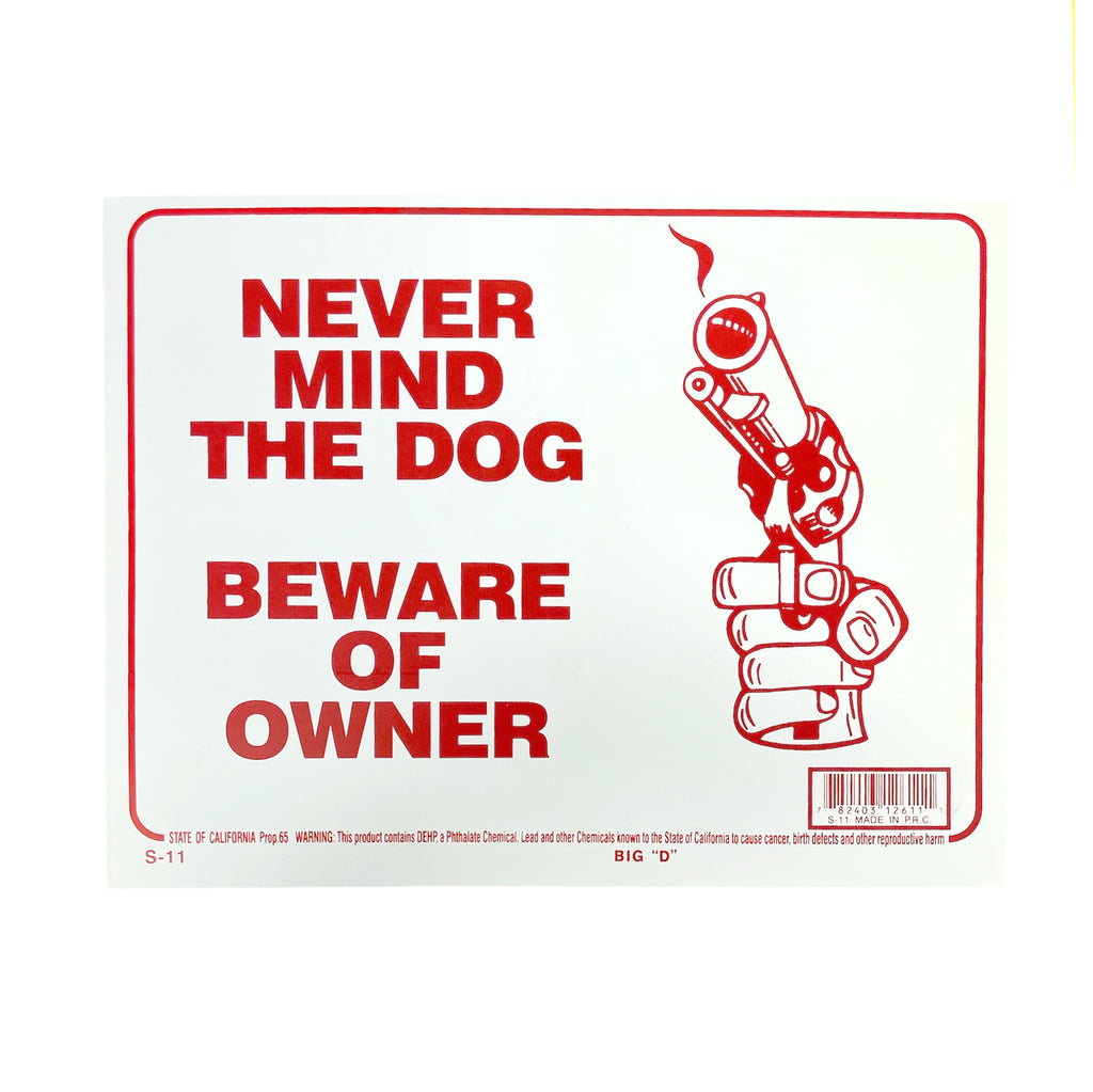 USA Warning sign