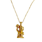 USA Bob's Big Boy -  Necklace (Brass 14k Gold)