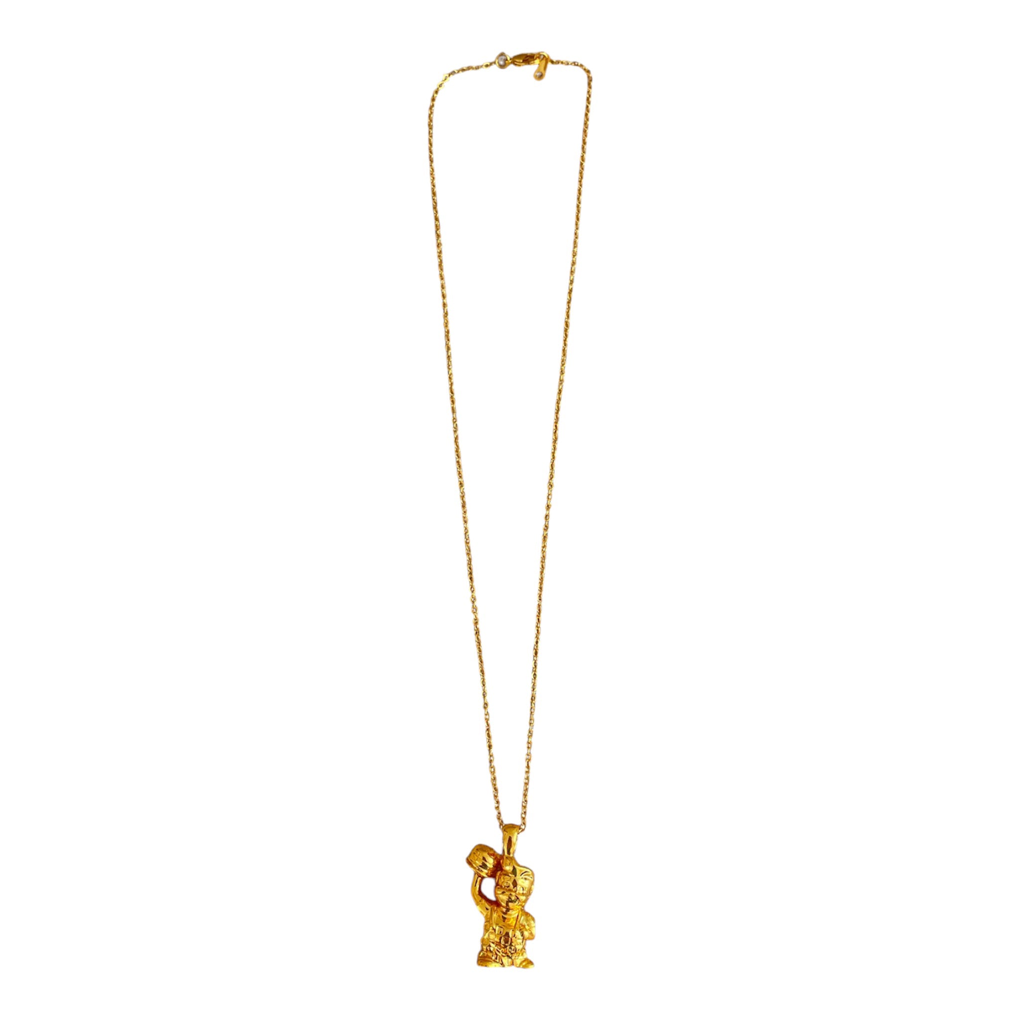 USA Bob's Big Boy -  Necklace (Brass 14k Gold)