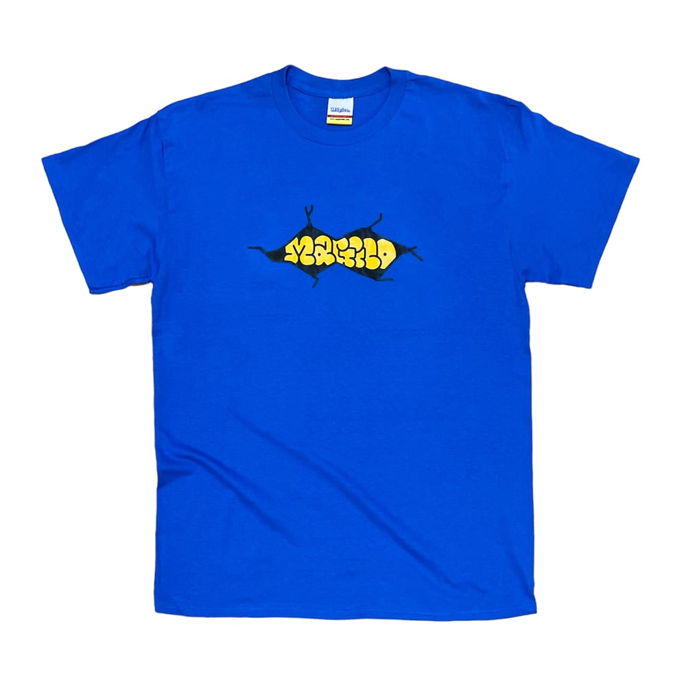 MÁGICO - "Cracked" Tee (Royal Blue)