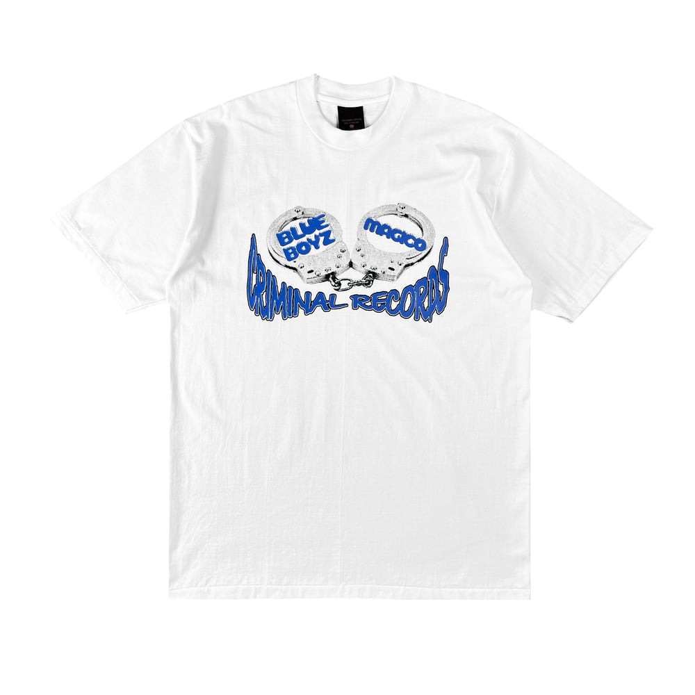 MÁGICO x Blue Boyz - "Criminal Records" Tee