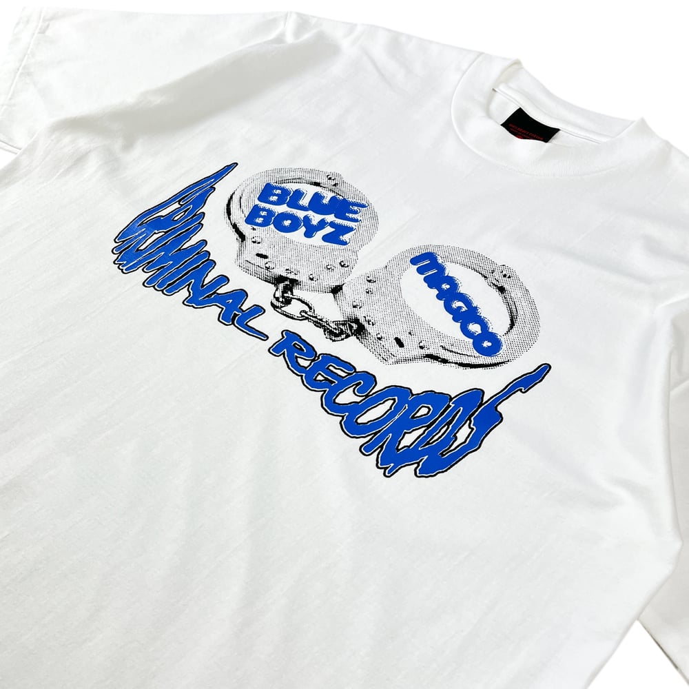 MÁGICO x Blue Boyz - "Criminal Records" Tee