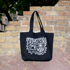 MÁGICO X Zombra - Shopping bag (Black/Silver)