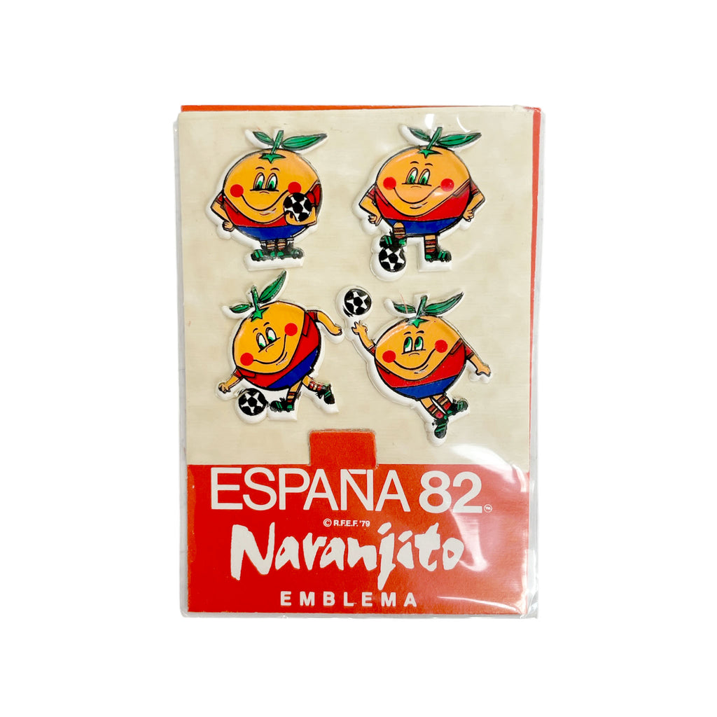 1982 FIFA World Cup (Spain) - Naranjito 3D stickers