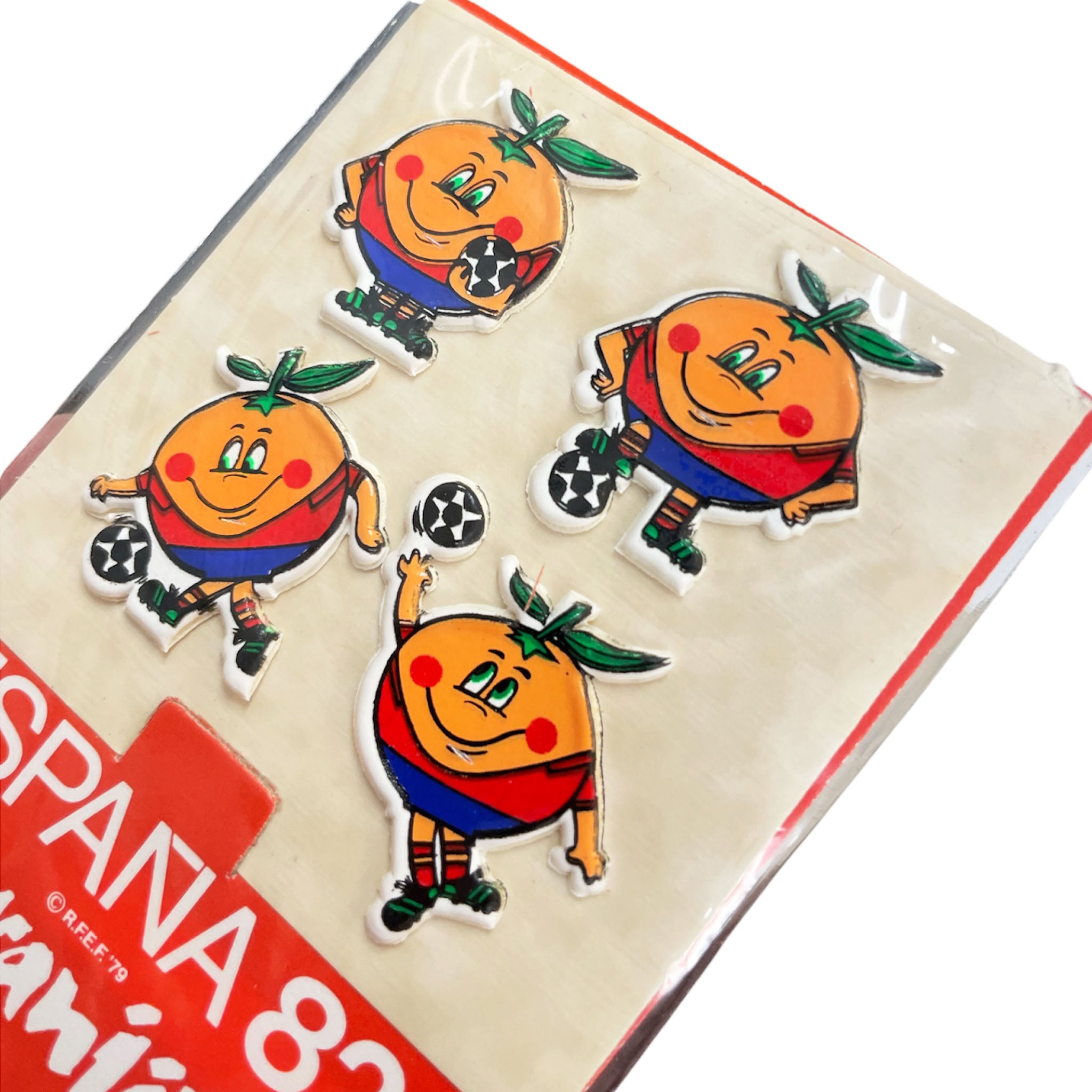 1982 FIFA World Cup (Spain) - Naranjito 3D stickers