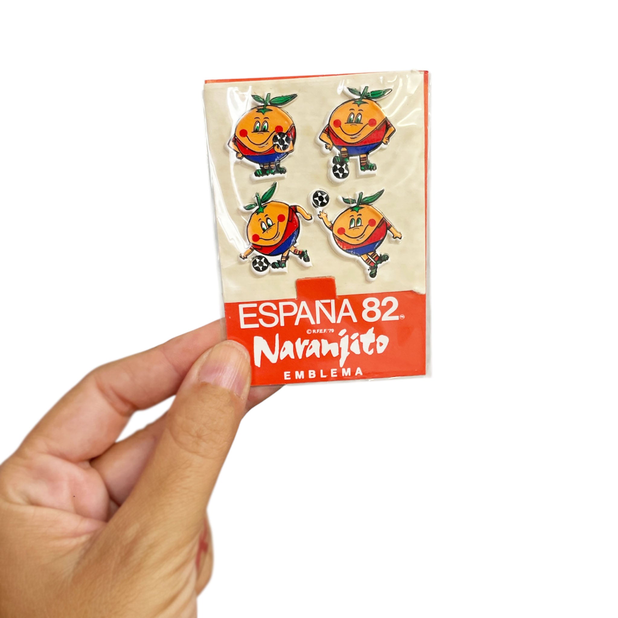 1982 FIFA World Cup (Spain) - Naranjito 3D stickers
