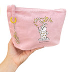 MÁGICO - "Born to Be" Washed Pouch (Pink)
